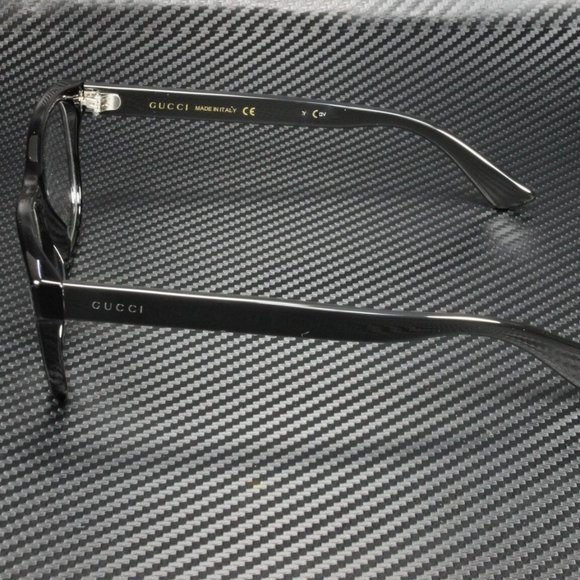 Gucci Blacked-Out 53mm Mens Eyeglasses - Picture 4 of 4